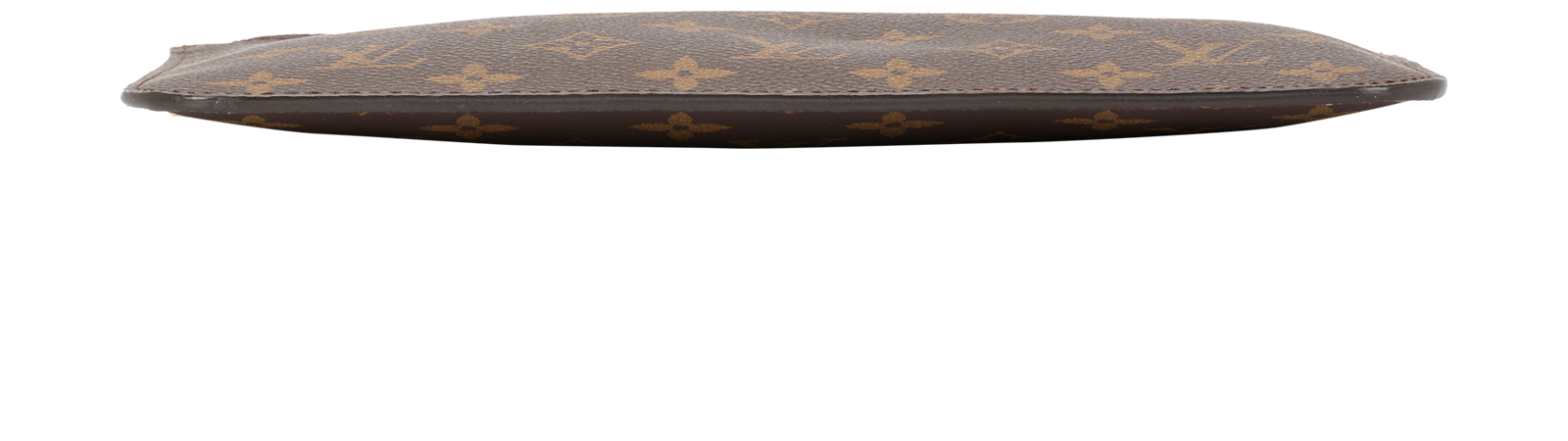 Neverfull Pouch, &pound;395, Handbags, Brown, Canvas, Top view